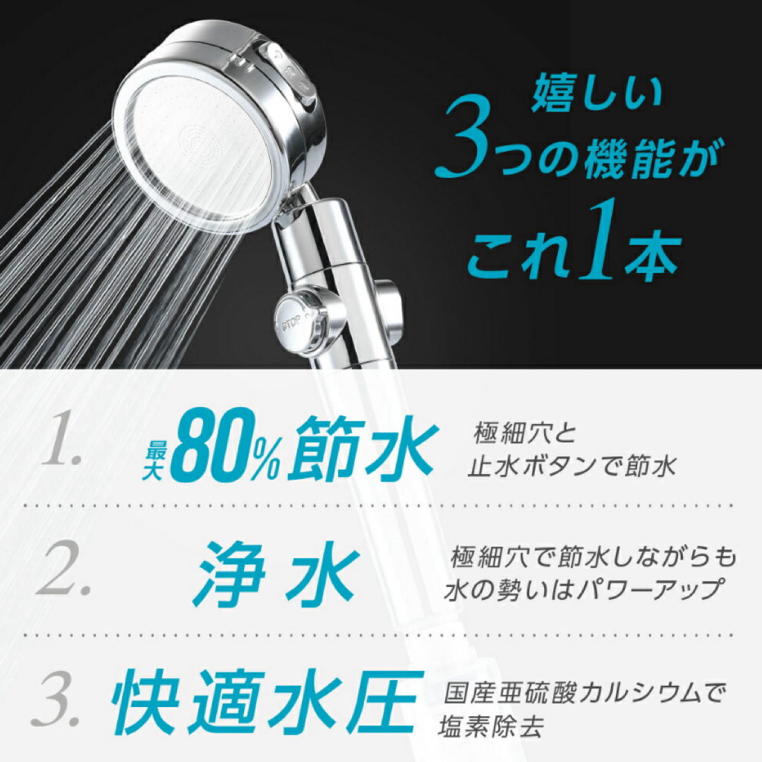 美品 日丸屋製作所 シャワーヘッド インテリア/住まい/日用品のインテリア/住まい/日用品 その他(その他)の商品写真