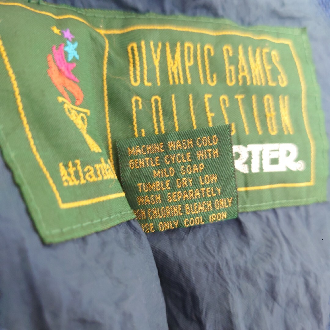 STARTER(スターター)の【STARTER】1996 アトランタオリンピック ナイロンジャケットA1856 メンズのジャケット/アウター(ナイロンジャケット)の商品写真