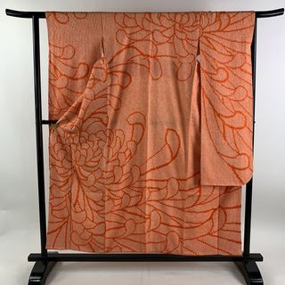 振袖 身丈155cm 裄丈63cm 正絹 秀品 【中古】(着物)