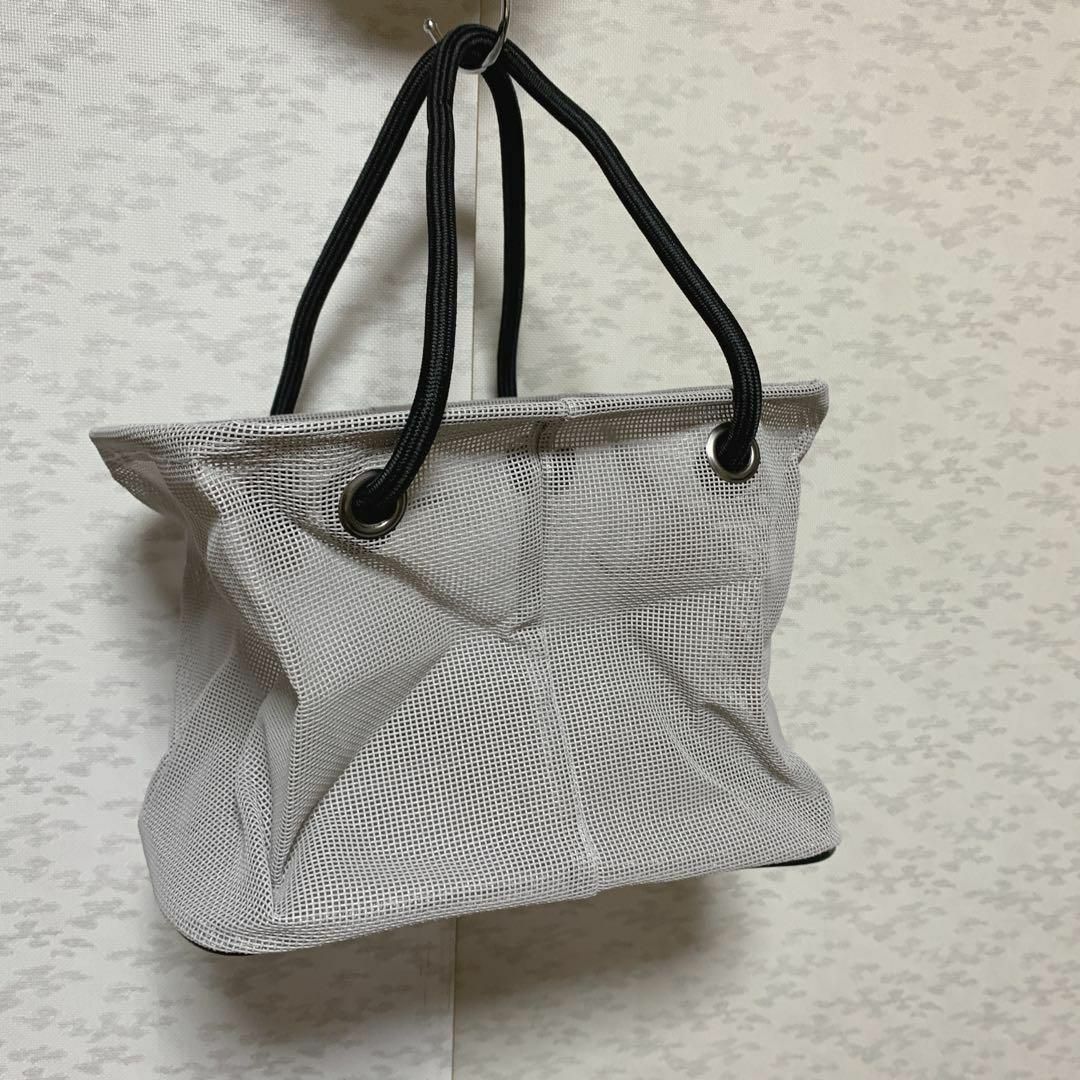 グレー 温泉バッグ　お風呂バッグ　サウナ　銭湯　プール　アウトドア　折り畳み メンズのバッグ(トートバッグ)の商品写真