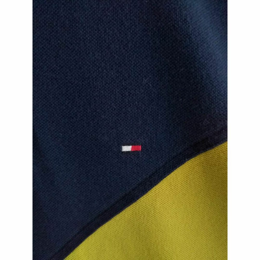 TOMMY HILFIGER(トミーヒルフィガー)のTOMMY HILFIGER カスタムフィット 刺繍ロゴ ポロシャツ　3633 メンズのトップス(ポロシャツ)の商品写真