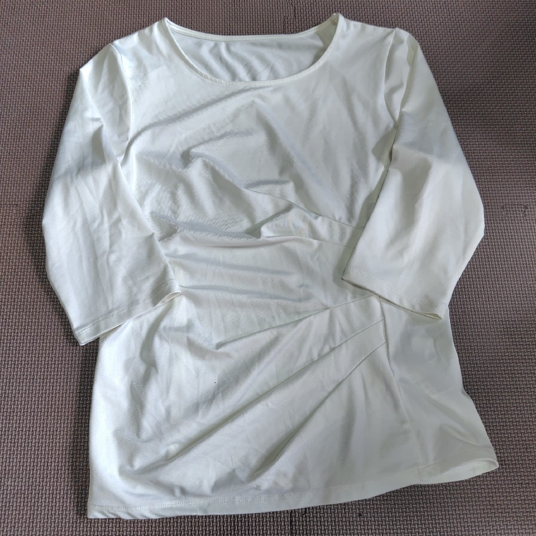 七分袖のTシャツ　38サイズ レディースのトップス(Tシャツ(長袖/七分))の商品写真