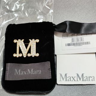 Max Mara - Max Mara クリスタル　ブローチ　入手困難