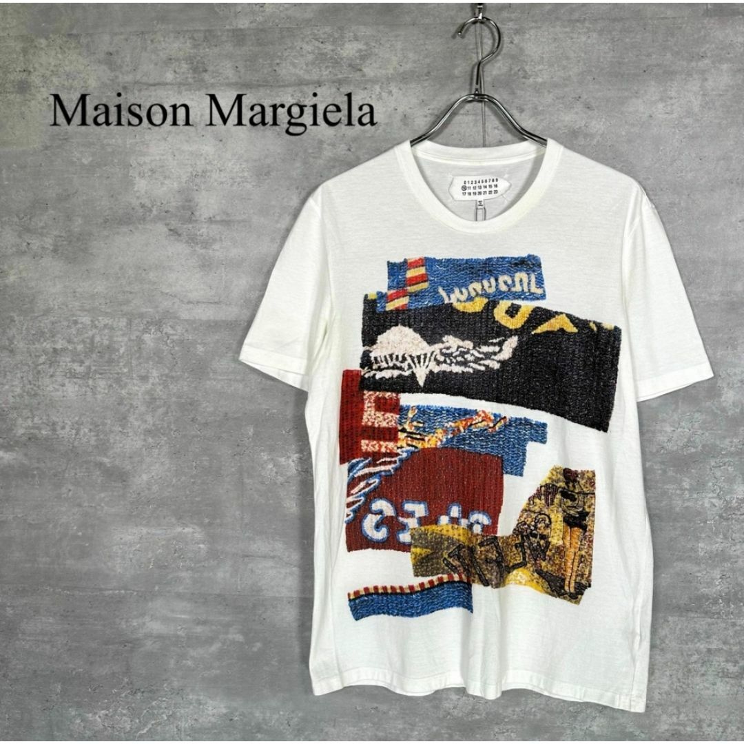 Maison Martin Margiela(マルタンマルジェラ)の『Maison Margiela』メゾンマルジェラ (46) プリントTシャツ メンズのトップス(Tシャツ/カットソー(半袖/袖なし))の商品写真