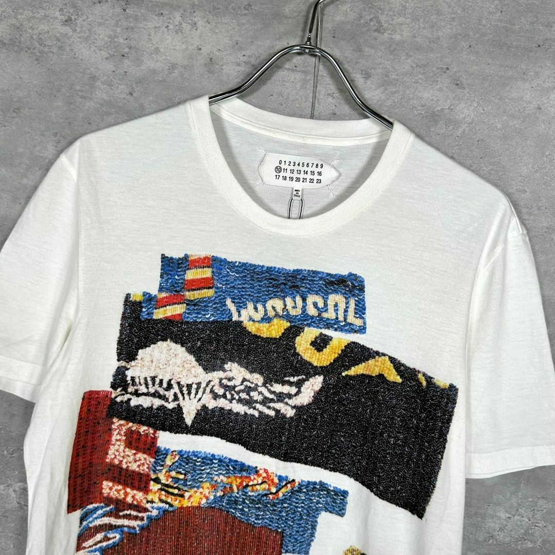 Maison Martin Margiela(マルタンマルジェラ)の『Maison Margiela』メゾンマルジェラ (46) プリントTシャツ メンズのトップス(Tシャツ/カットソー(半袖/袖なし))の商品写真