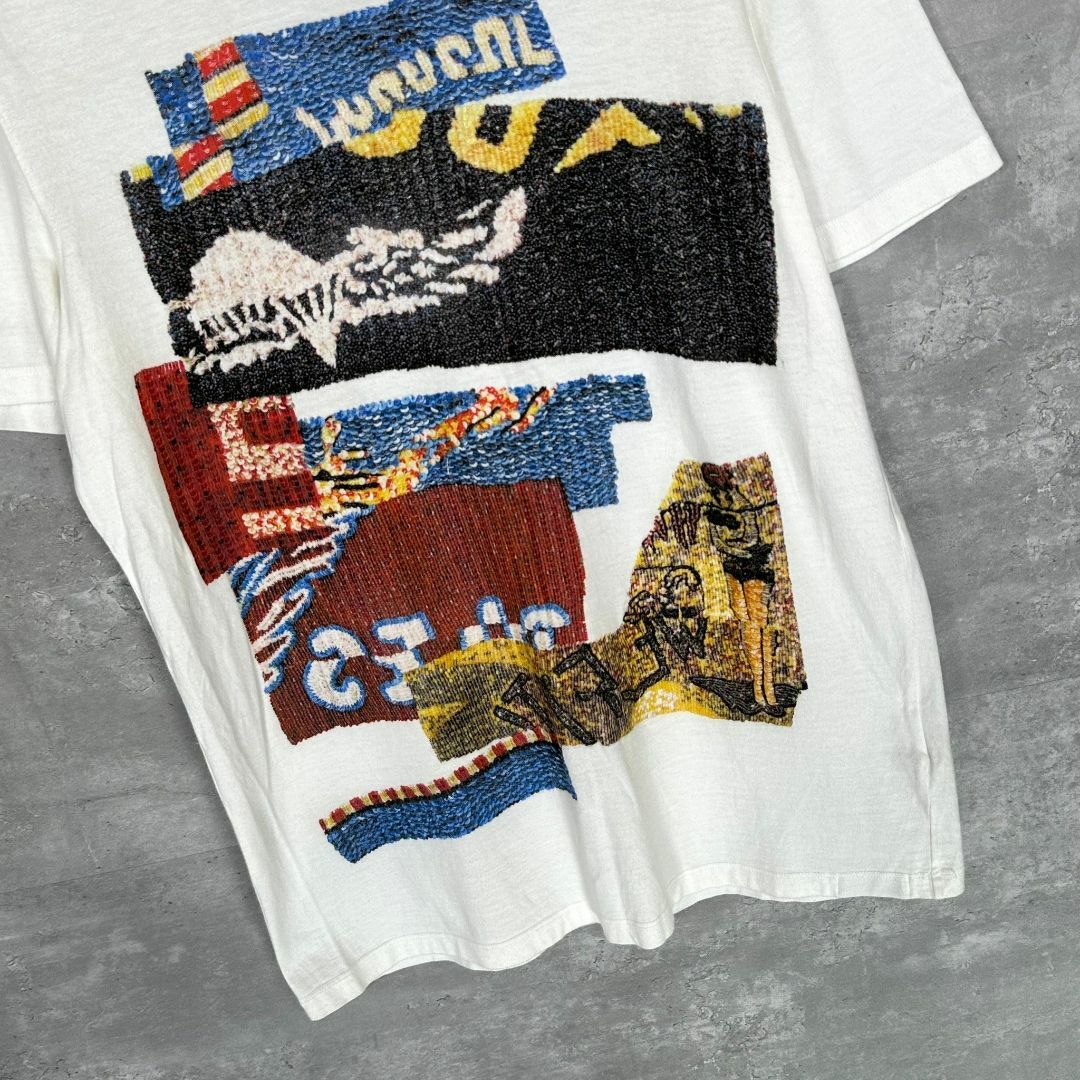 Maison Martin Margiela(マルタンマルジェラ)の『Maison Margiela』メゾンマルジェラ (46) プリントTシャツ メンズのトップス(Tシャツ/カットソー(半袖/袖なし))の商品写真