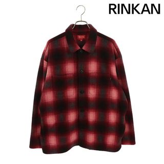 シュプリーム(Supreme)のシュプリーム  20AW  Shadow Plaid Fleece Shirt シャドウプレイドフリース長袖シャツ メンズ XL(シャツ)