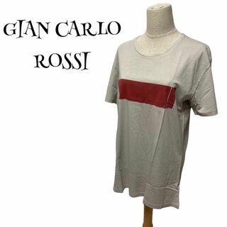 GIAN CARLO ROSSI ジャン・カルロ・ロッシ☆Tシャツ イタリア製(Tシャツ/カットソー(半袖/袖なし))