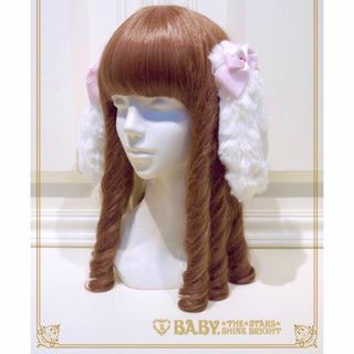 ベイビーザスターズシャインブライト(BABY,THE STARS SHINE BRIGHT)の新品■送料無料■baby,the stars shine brightうさ耳ピン(ヘアピン)