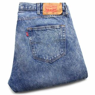 リーバイス(Levi's)のメキシコ製 Levi'sリーバイス 501 ケミカルウォッシュ デニムパンツ w38 L32★SDP2670 アシッド ジーンズ ストレート ビッグサイズ(デニム/ジーンズ)