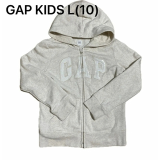 GAP KIDS L (10) 140パーカー　白(カーディガン)