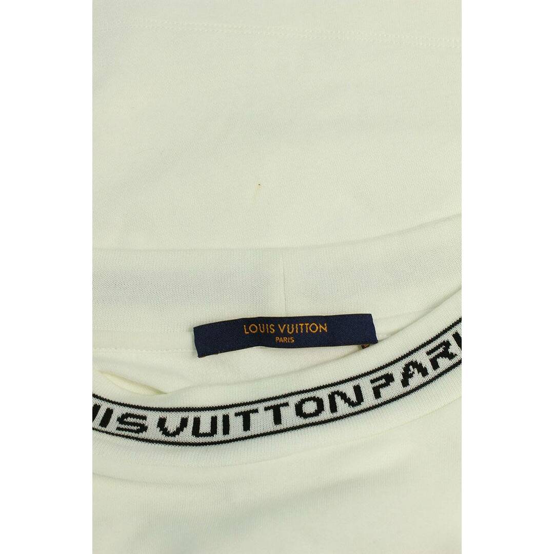LOUIS VUITTON(ルイヴィトン)のルイヴィトン  19SS  RM191M HUC HGY02W ネックロゴ長袖カットソー メンズ 4L メンズのトップス(Tシャツ/カットソー(七分/長袖))の商品写真