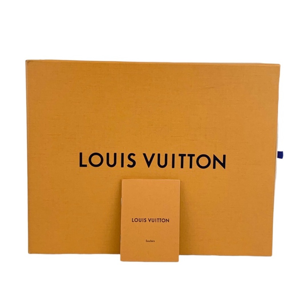 LOUIS VUITTON(ルイヴィトン)のルイヴィトン LOUIS VUITTON ブーツ ショートブーツ 靴 シューズ レザー ブラック 黒 アンクルブーツ LV金具 サイドゴア ベルト レディースの靴/シューズ(ブーツ)の商品写真