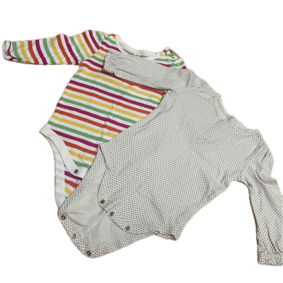 babyGAP(ベビーギャップ)の♫babygap ロンパース 2枚 80cm キッズ/ベビー/マタニティのベビー服(~85cm)(ロンパース)の商品写真