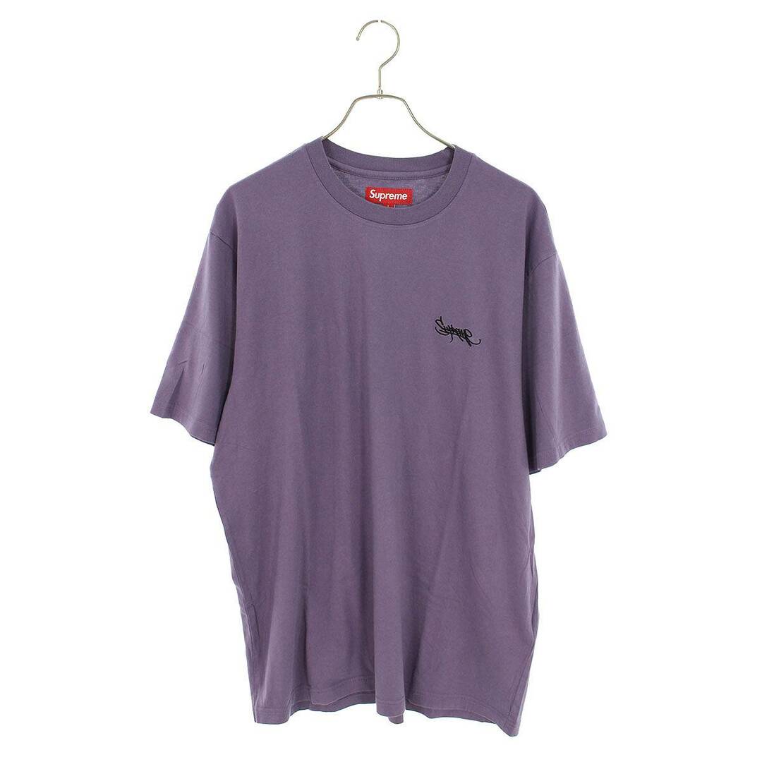 Supreme(シュプリーム)のシュプリーム  24SS  Washed Tag S/S Top Tee ウォッシュド加工ロゴ刺繍Tシャツ メンズ L メンズのトップス(Tシャツ/カットソー(半袖/袖なし))の商品写真