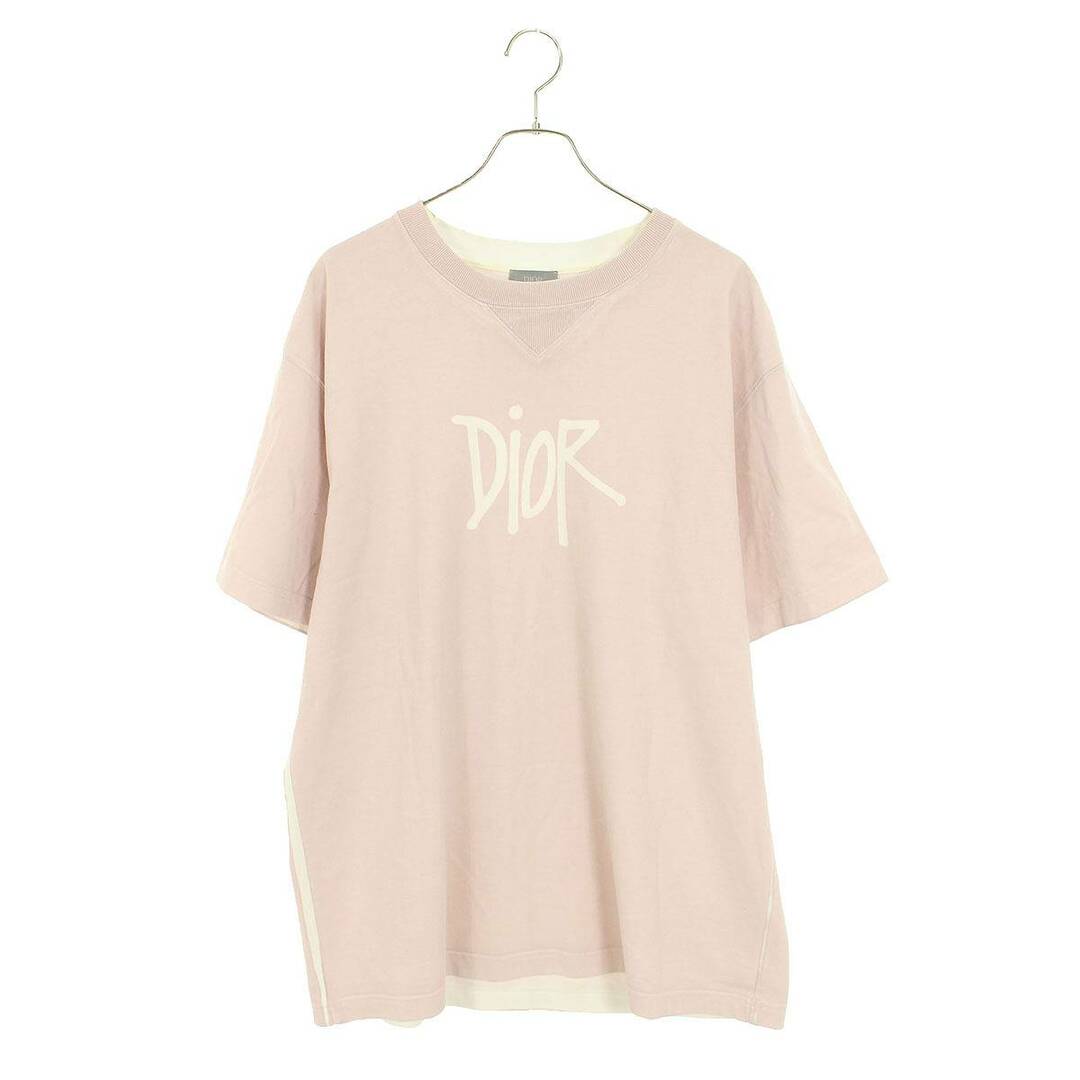 Dior(ディオール)のディオール  20AW  033J625E0554 DIOR AND SHAWNロゴプリントTシャツ メンズ XXL メンズのトップス(Tシャツ/カットソー(半袖/袖なし))の商品写真