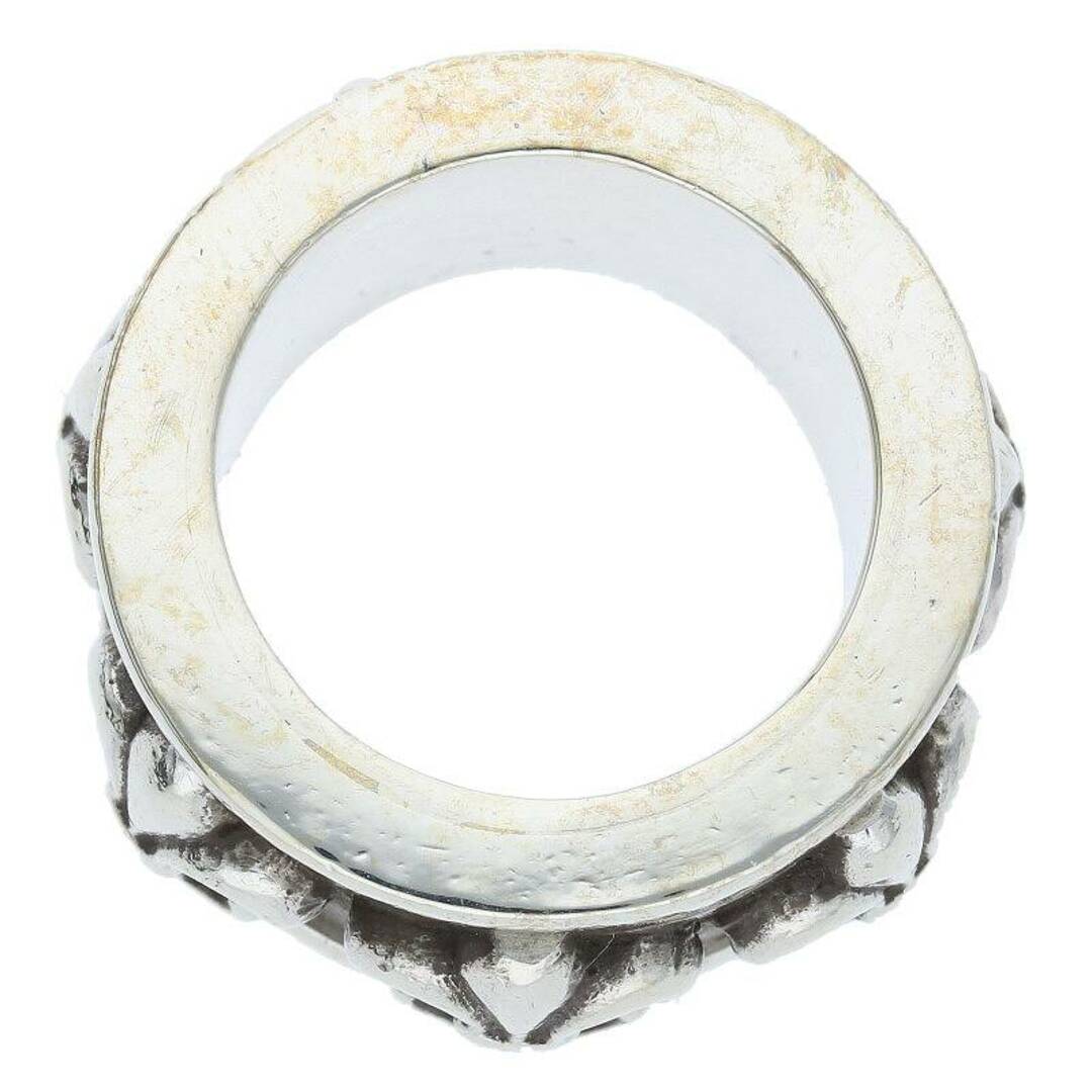 Chrome Hearts(クロムハーツ)のクロムハーツ  RING SPINNER BS FLUER/スピナーBSフレア シルバーリング メンズ 19号 メンズのアクセサリー(リング(指輪))の商品写真