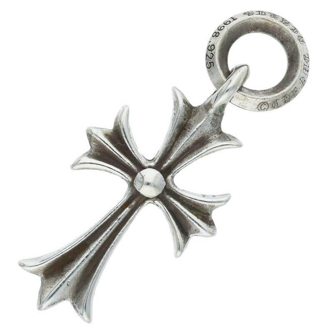 Chrome Hearts(クロムハーツ)のクロムハーツ  TINY CH CROSS/タイニーCHクロス チャーム/シルバーネックレストップ メンズ メンズのアクセサリー(ネックレス)の商品写真