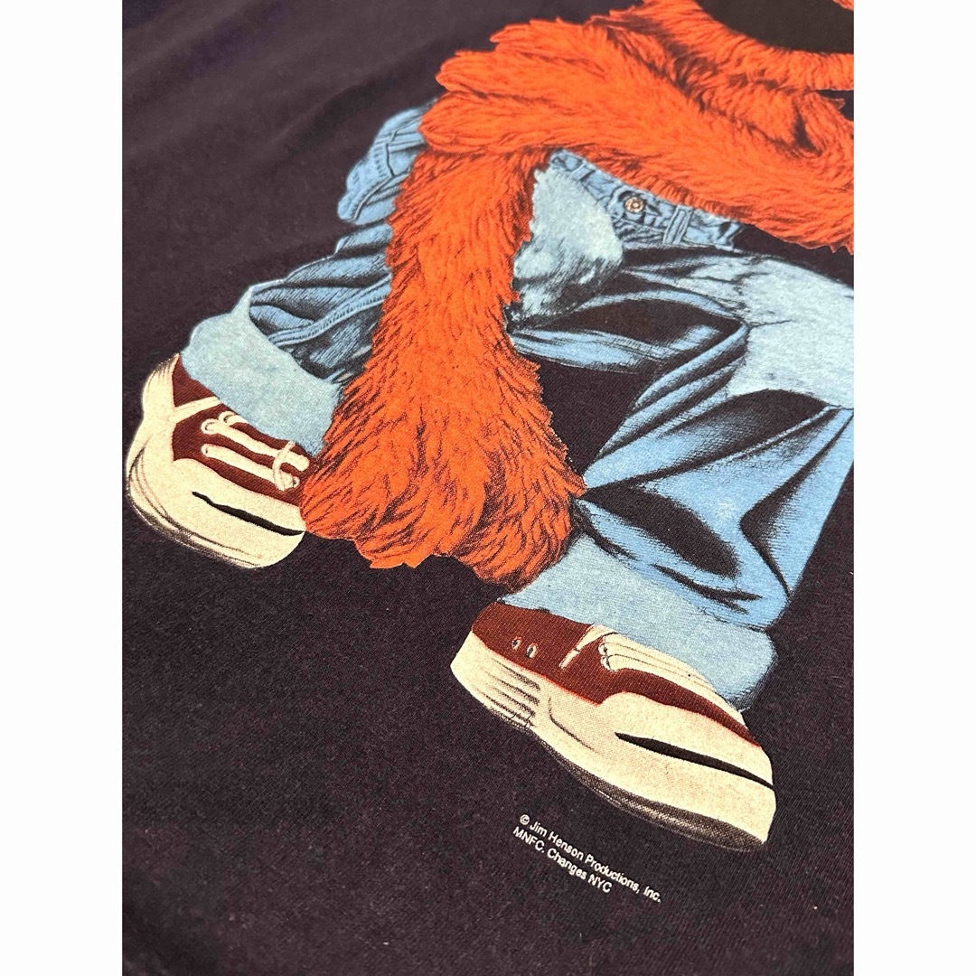 CHANGES(チェンジズ)の90年代USA セサミストリート　エルモ シングルステッチ Changes メンズのトップス(Tシャツ/カットソー(半袖/袖なし))の商品写真