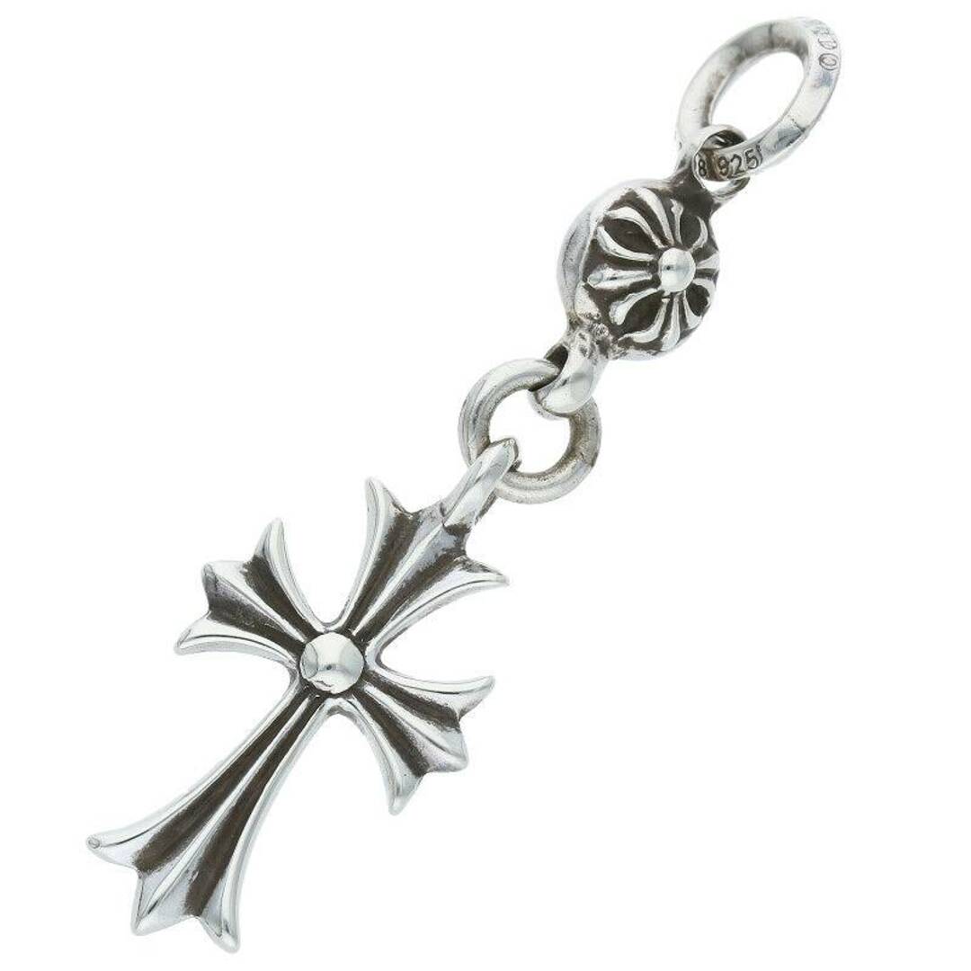 Chrome Hearts(クロムハーツ)のクロムハーツ  1B TNY CH CRS/1ボールタイニーCHクロス チャーム/シルバーネックレストップ メンズ メンズのアクセサリー(ネックレス)の商品写真