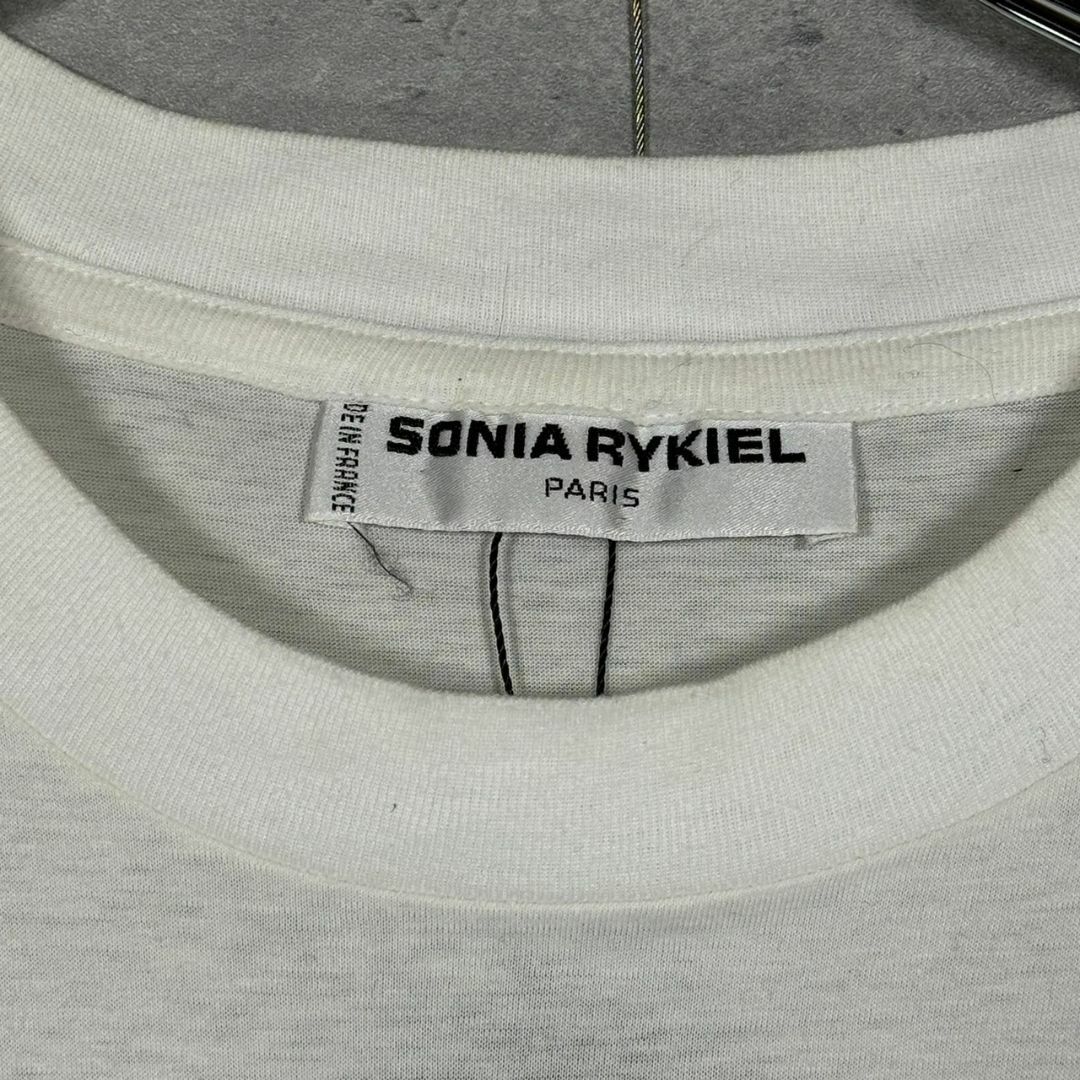SONIA RYKIEL(ソニアリキエル)の『SONIA RYKIEL』ソニアリキエル 刺繍 半袖Tシャツ メンズのトップス(Tシャツ/カットソー(半袖/袖なし))の商品写真