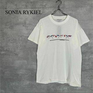 ソニアリキエル(SONIA RYKIEL)の『SONIA RYKIEL』ソニアリキエル 刺繍 半袖Tシャツ(Tシャツ/カットソー(半袖/袖なし))