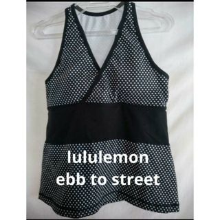 lululemon - lululemon❗ebb to street カップ付きタンクトップ❗