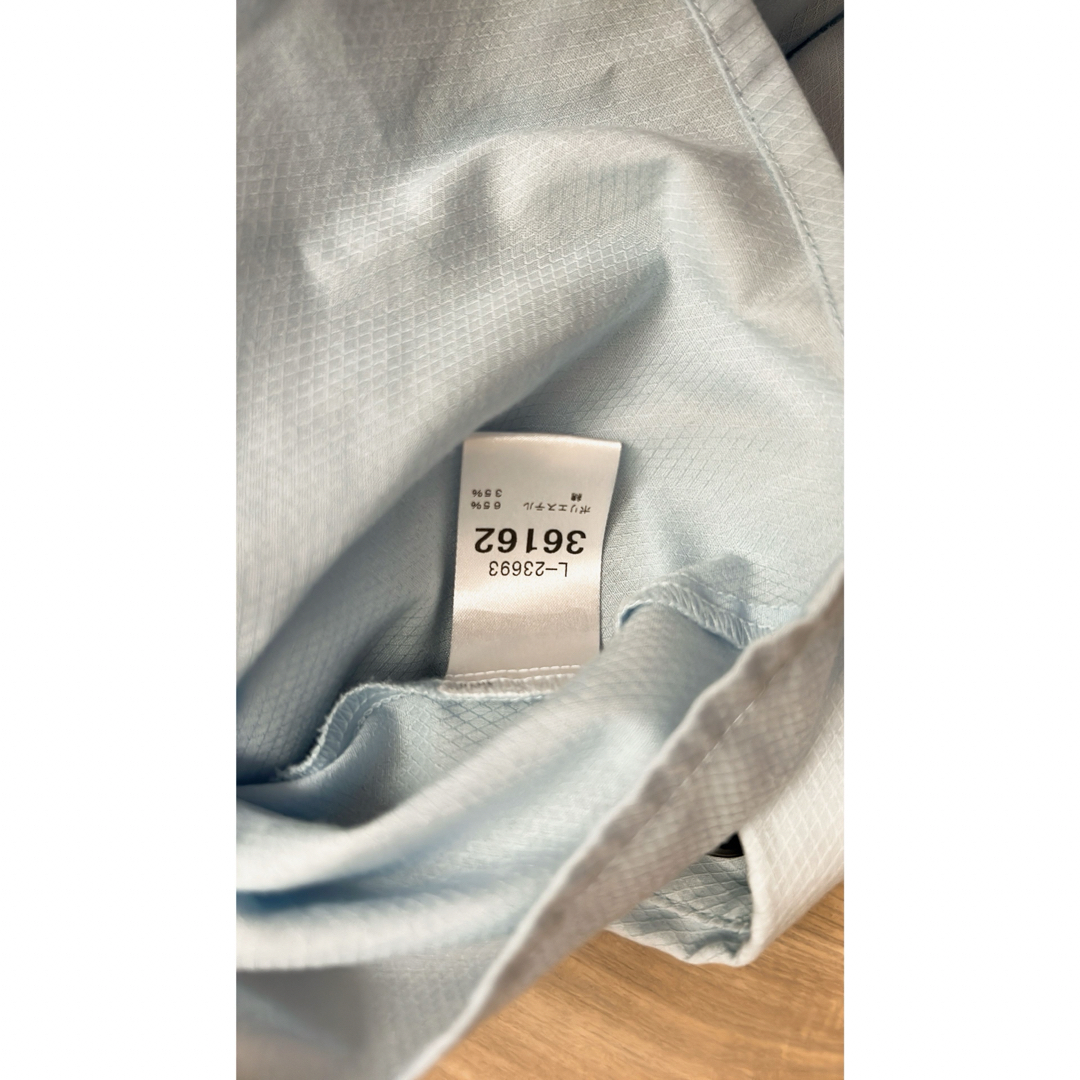 水色　半袖シャツ　7号 レディースのトップス(シャツ/ブラウス(長袖/七分))の商品写真