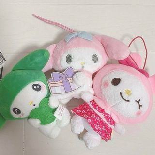 ゆるかわサンリオキャラクターズ マイメロディ マスコットぬいぐるみ まとめ売り(ぬいぐるみ)