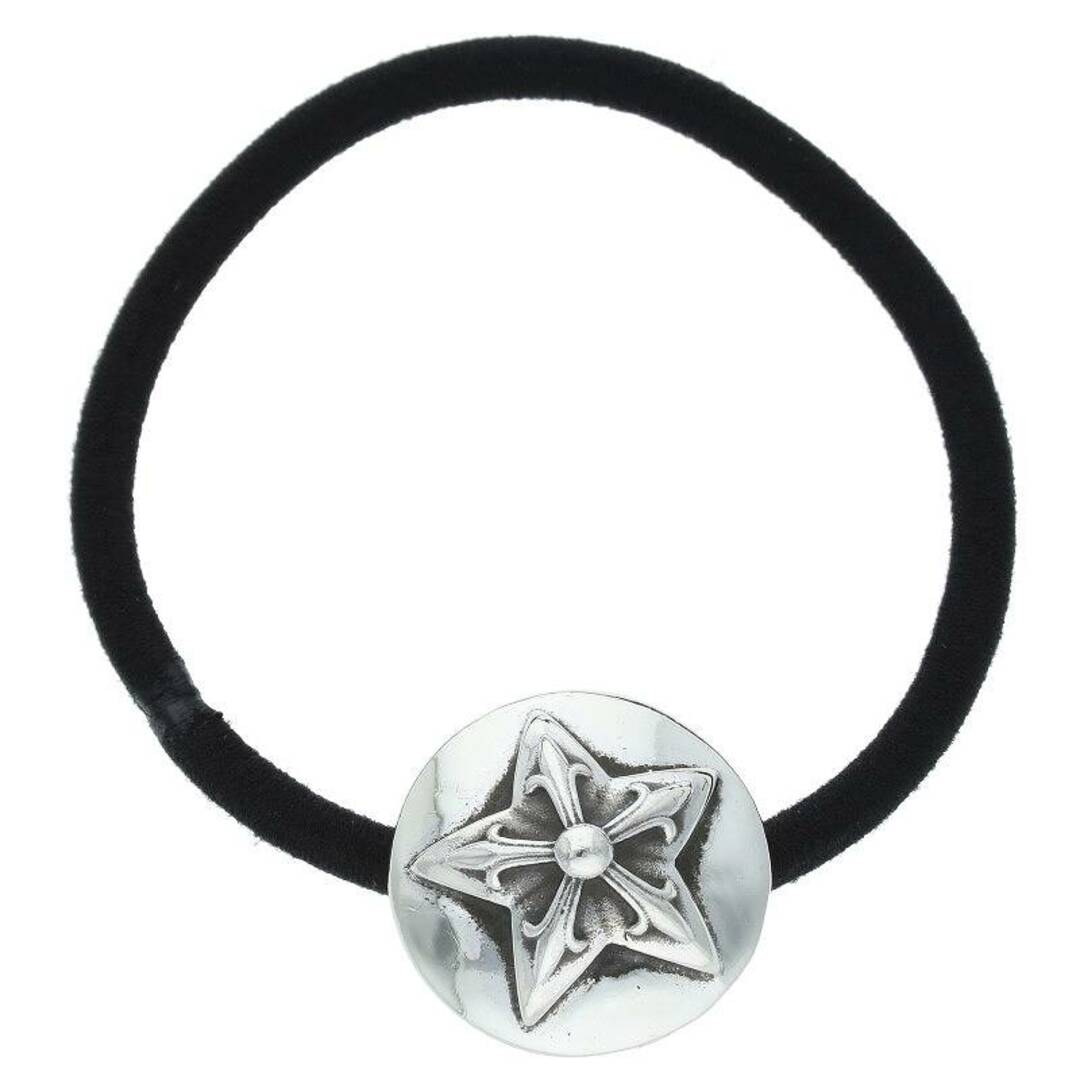 Chrome Hearts(クロムハーツ)のクロムハーツ  HAIRBAND/スターボタンヘアゴム シルバーコンチョ メンズ メンズのアクセサリー(その他)の商品写真