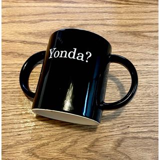 新潮文庫　非売品　レア　YONDA? 黒　マグ(ノベルティグッズ)