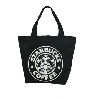 Starbucks - スターバックス トートバッグ 黒