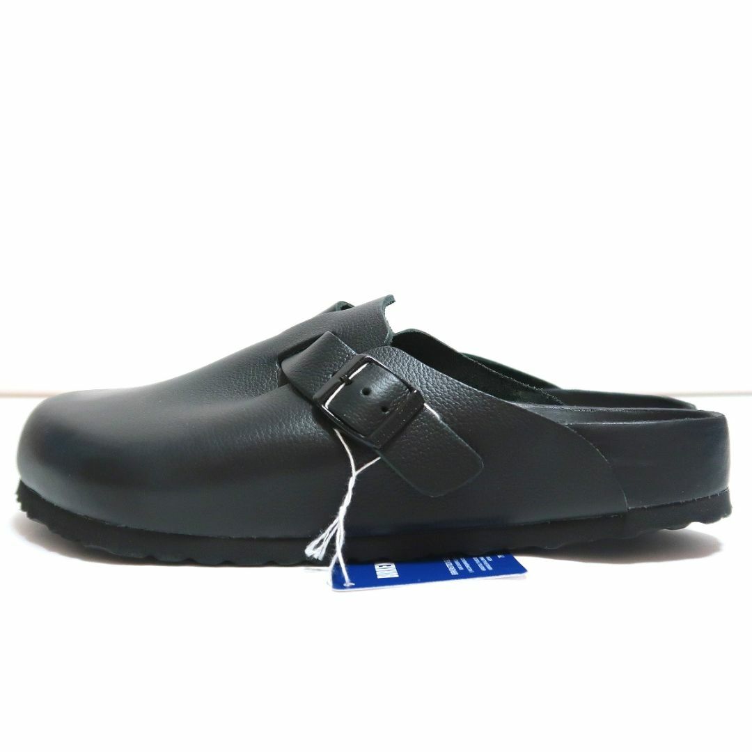 BIRKENSTOCK(ビルケンシュトック)の24 新品 ビルケンシュトック ボストン エクスクイジット レザー サンダル 黒 レディースの靴/シューズ(サンダル)の商品写真