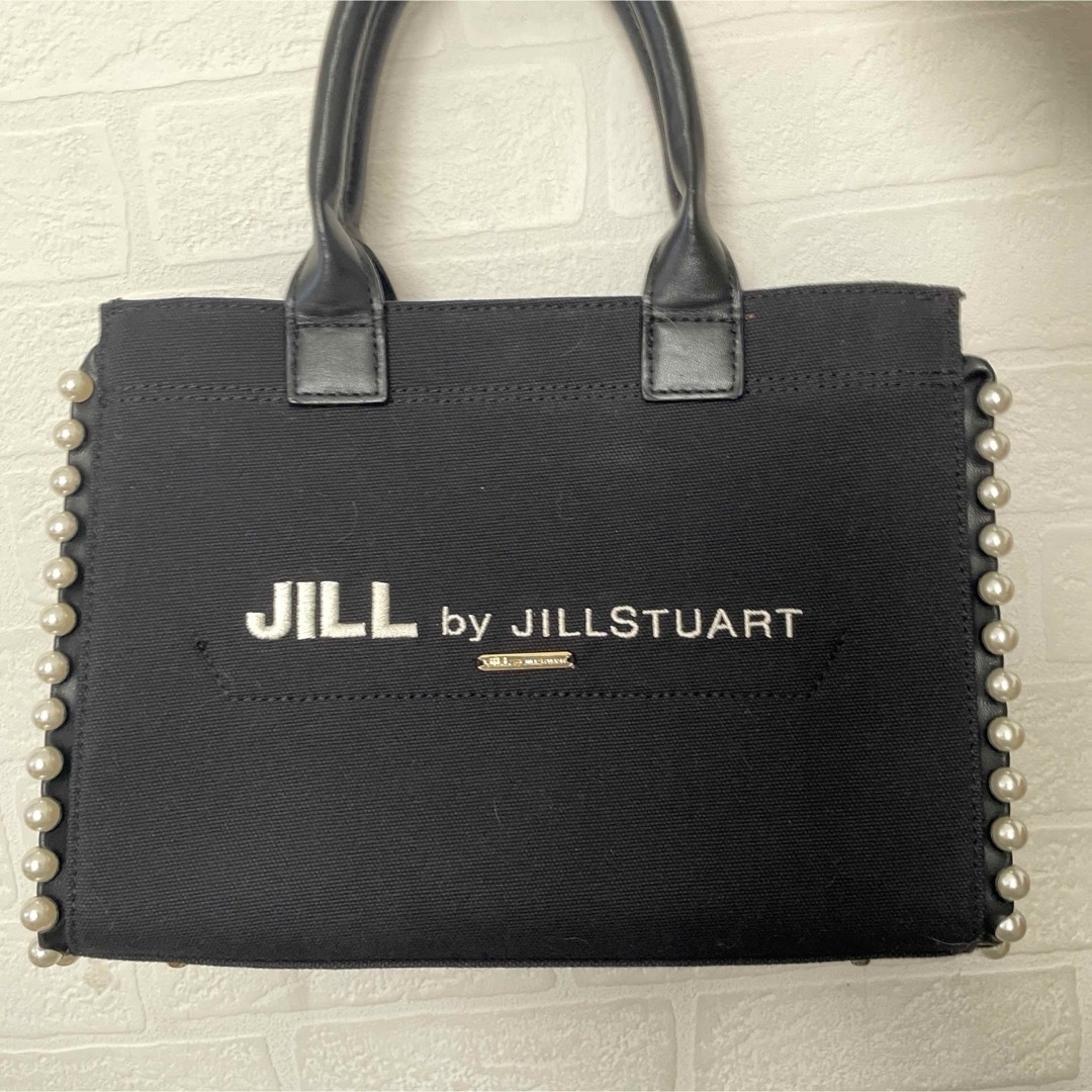 JILL by JILLSTUART(ジルバイジルスチュアート)の美品！ジルバイジルスチュアート トートバッグ パール レディースのバッグ(トートバッグ)の商品写真