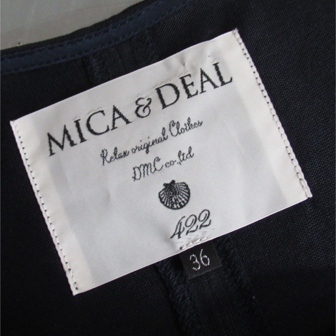 MICA&DEAL(マイカアンドディール)のMICA&DEAL ノースリーブ ロング ワンピース トップス チュニック 36 レディースのワンピース(ロングワンピース/マキシワンピース)の商品写真