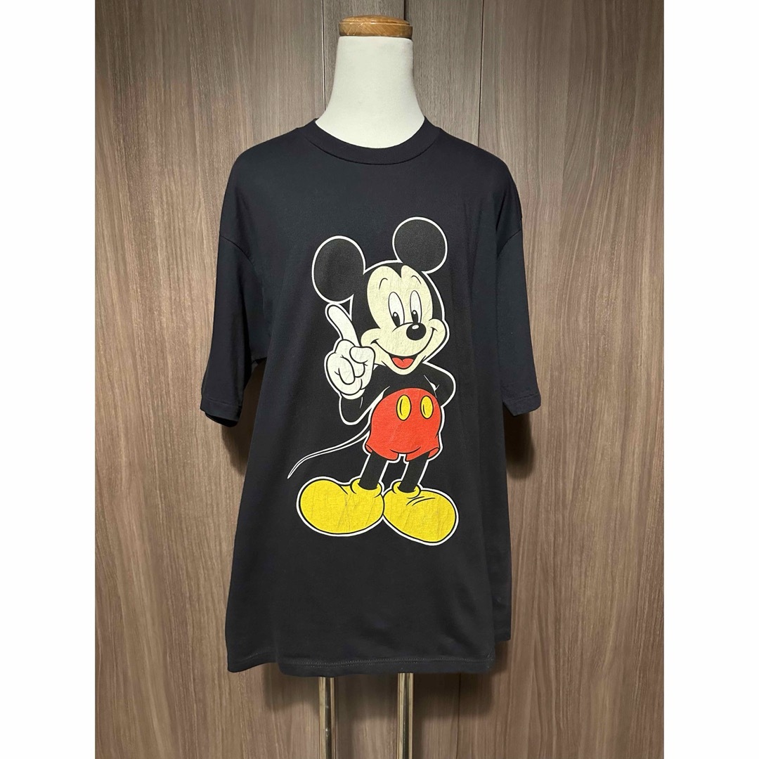 Disney(ディズニー)の80年代　USA  ミッキーマウス プリント Tシャツ　ディズニー　タグ メンズのトップス(Tシャツ/カットソー(半袖/袖なし))の商品写真