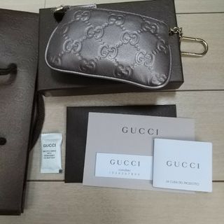 グッチ(Gucci)の正規品　新品未使用　グッチ　キーリング付き　コインケース　小銭入れ(コインケース)