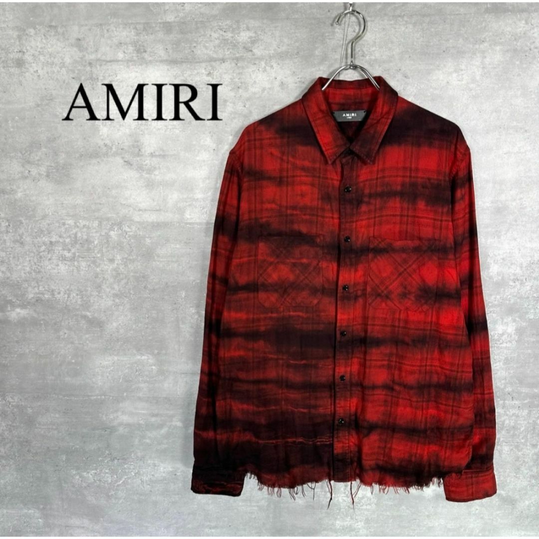 AMIRI(アミリ)の『AMIRI』アミリ (L) カットオフ チェック シャツ メンズのトップス(シャツ)の商品写真