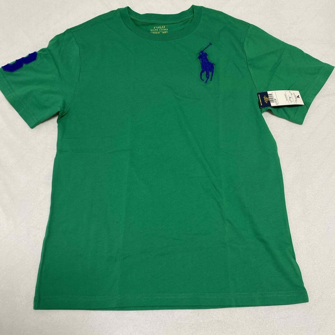 POLO RALPH LAUREN(ポロラルフローレン)の新品、未使用ポロラルフローレン、半袖Tシャツ、160 キッズ/ベビー/マタニティのキッズ服男の子用(90cm~)(Tシャツ/カットソー)の商品写真