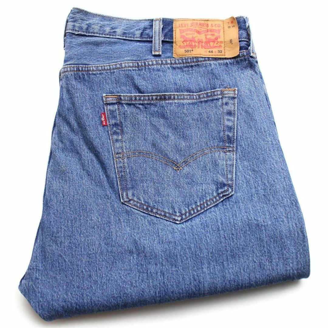 Levi's(リーバイス)のLevi'sリーバイス 501 デニムパンツ w44 L32★SDP2648 特大 ジーンズ ストレート ストーンウォッシュ オーバーサイズ ビッグサイズ メンズのパンツ(デニム/ジーンズ)の商品写真