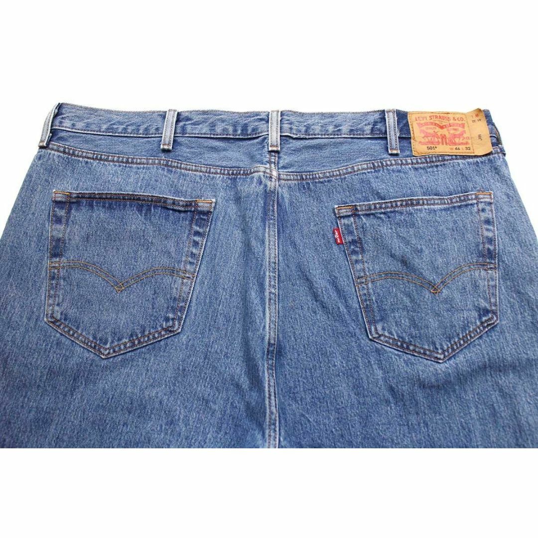 Levi's(リーバイス)のLevi'sリーバイス 501 デニムパンツ w44 L32★SDP2648 特大 ジーンズ ストレート ストーンウォッシュ オーバーサイズ ビッグサイズ メンズのパンツ(デニム/ジーンズ)の商品写真