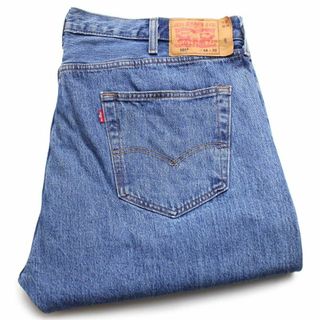 リーバイス(Levi's)のLevi'sリーバイス 501 デニムパンツ w44 L32★SDP2648 特大 ジーンズ ストレート ストーンウォッシュ オーバーサイズ ビッグサイズ(デニム/ジーンズ)