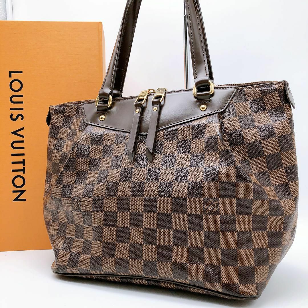 LOUIS VUITTON(ルイヴィトン)の【鑑定済】ルイヴィトン  ダミエ エベヌ　ウエストミンスターPM ハンドバッグ レディースのバッグ(トートバッグ)の商品写真