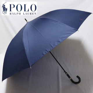 ポロラルフローレン(POLO RALPH LAUREN)の《ポロラルフローレン》新品 赤ポニー ジャンプ長傘 雨傘 ラージサイズ 8本骨(傘)