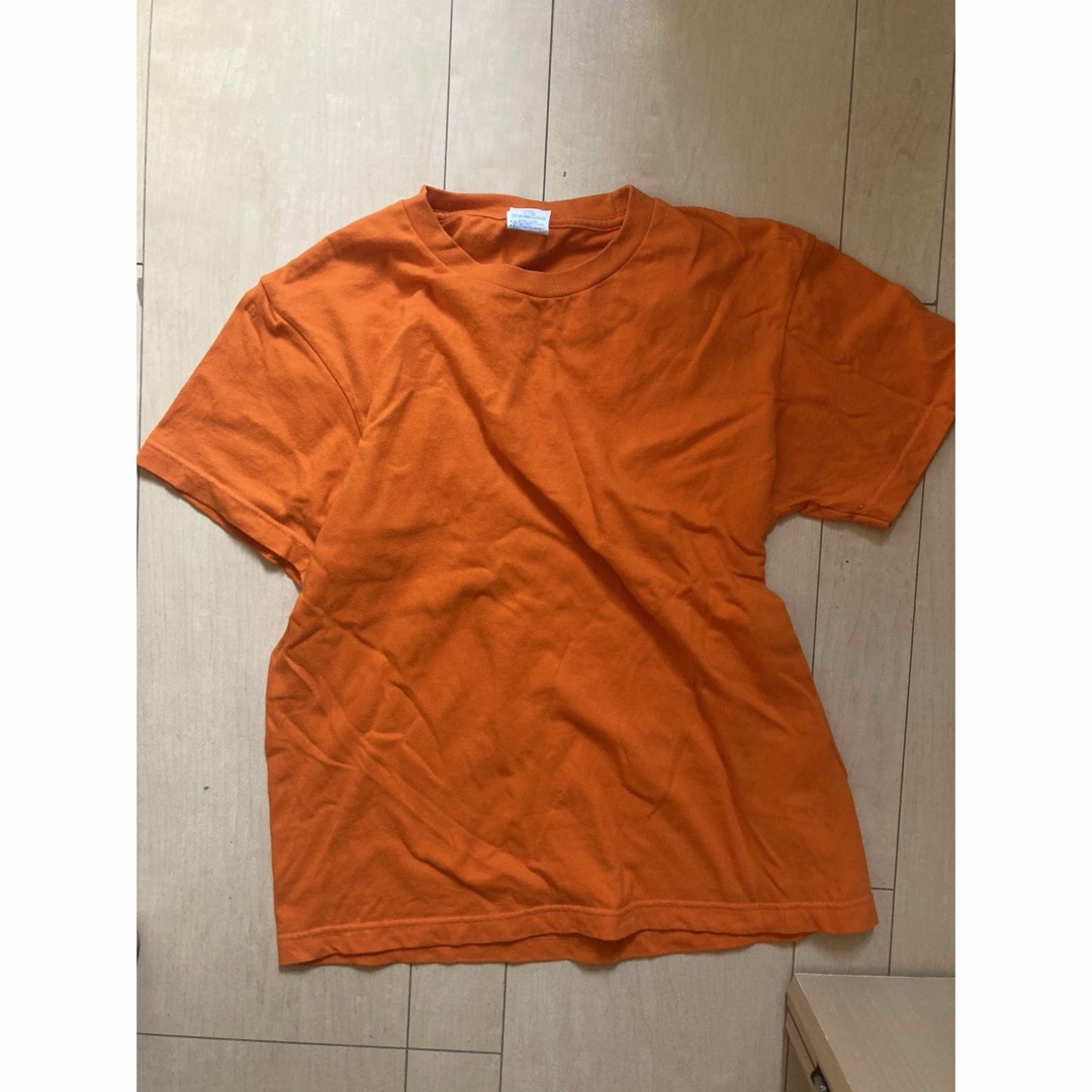 オレンジのシャツ メンズのトップス(Tシャツ/カットソー(半袖/袖なし))の商品写真