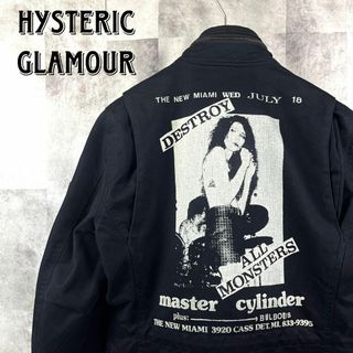 ヒステリックグラマー(HYSTERIC GLAMOUR)の希少 ヒステリックグラマー×デストロイモンスターズ M65ミリタリージャケット(ミリタリージャケット)