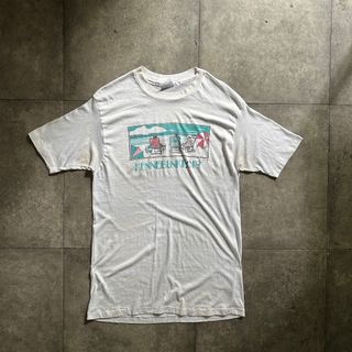 ヘインズ(Hanes)の80s Hanes ヘインズ ヴィンテージtシャツ XL ホワイト(Tシャツ/カットソー(半袖/袖なし))