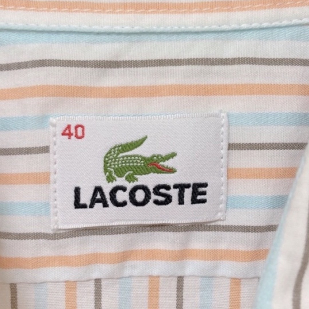 LACOSTE(ラコステ)のLACSTE ラコステ　7部袖　シャツ レディースのトップス(シャツ/ブラウス(長袖/七分))の商品写真