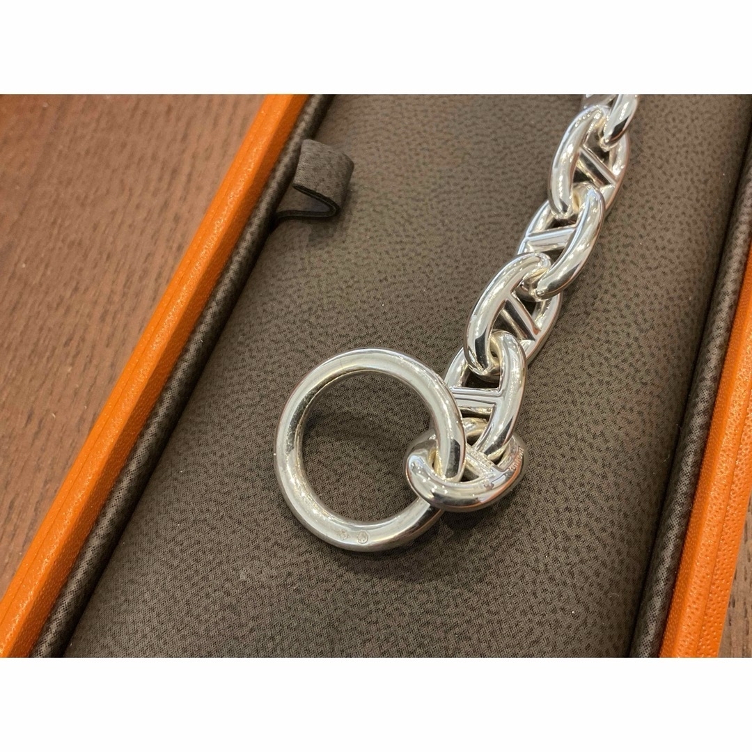 Hermes(エルメス)の新品☆エルメス　シェーヌダンクル　ブレスレット　MM　13コマ レディースのアクセサリー(ブレスレット/バングル)の商品写真