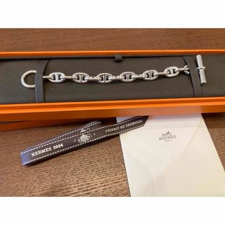 エルメス(Hermes)の新品☆エルメス　シェーヌダンクル　ブレスレット　MM　13コマ(ブレスレット/バングル)